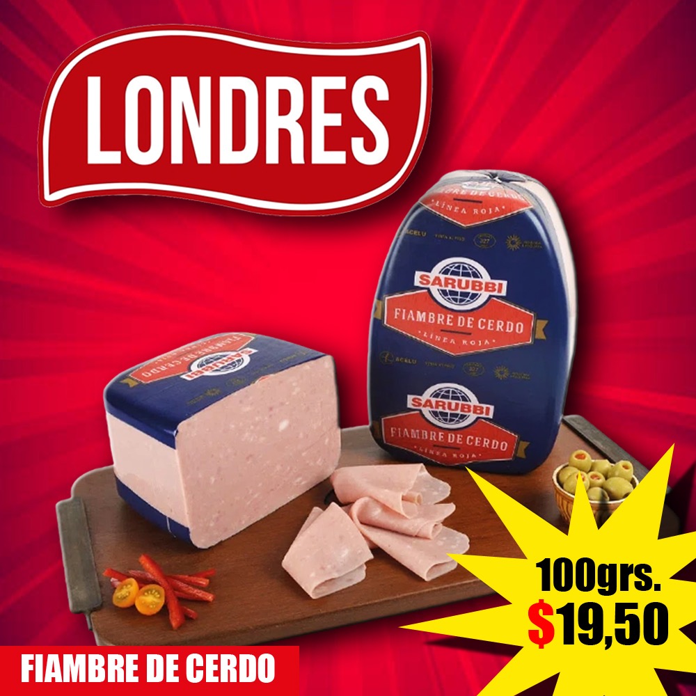Mayorista Londres Fiambre de cerdo 
