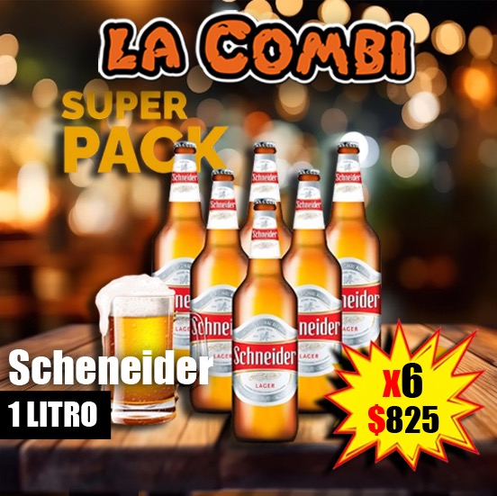 Distribuidora La Combi 3 Cerveza Schneider 
