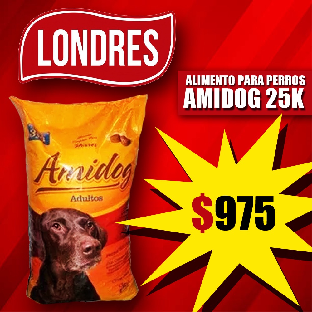 Mayorista Londres Alimemyo para perros Amidog 