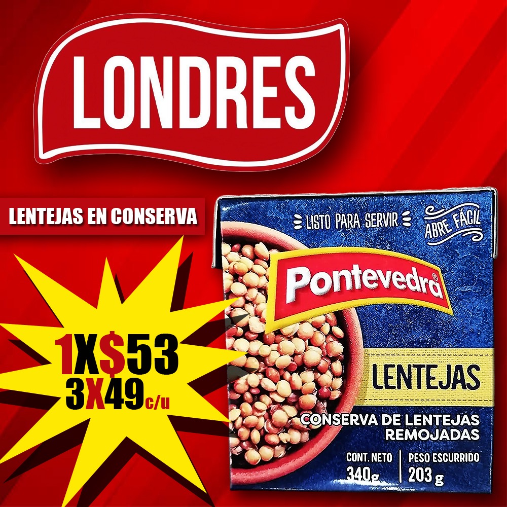 Mayorista Londres Lentejas Pontevedra  