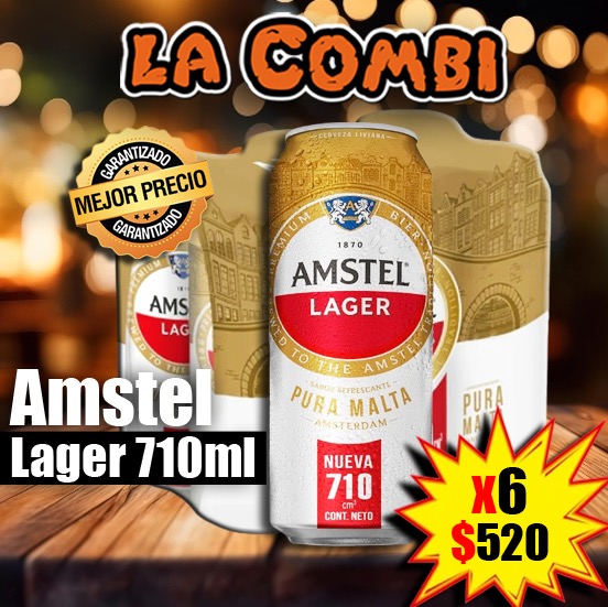 Distribuidora La Combi 3 Cerveza Amstel  