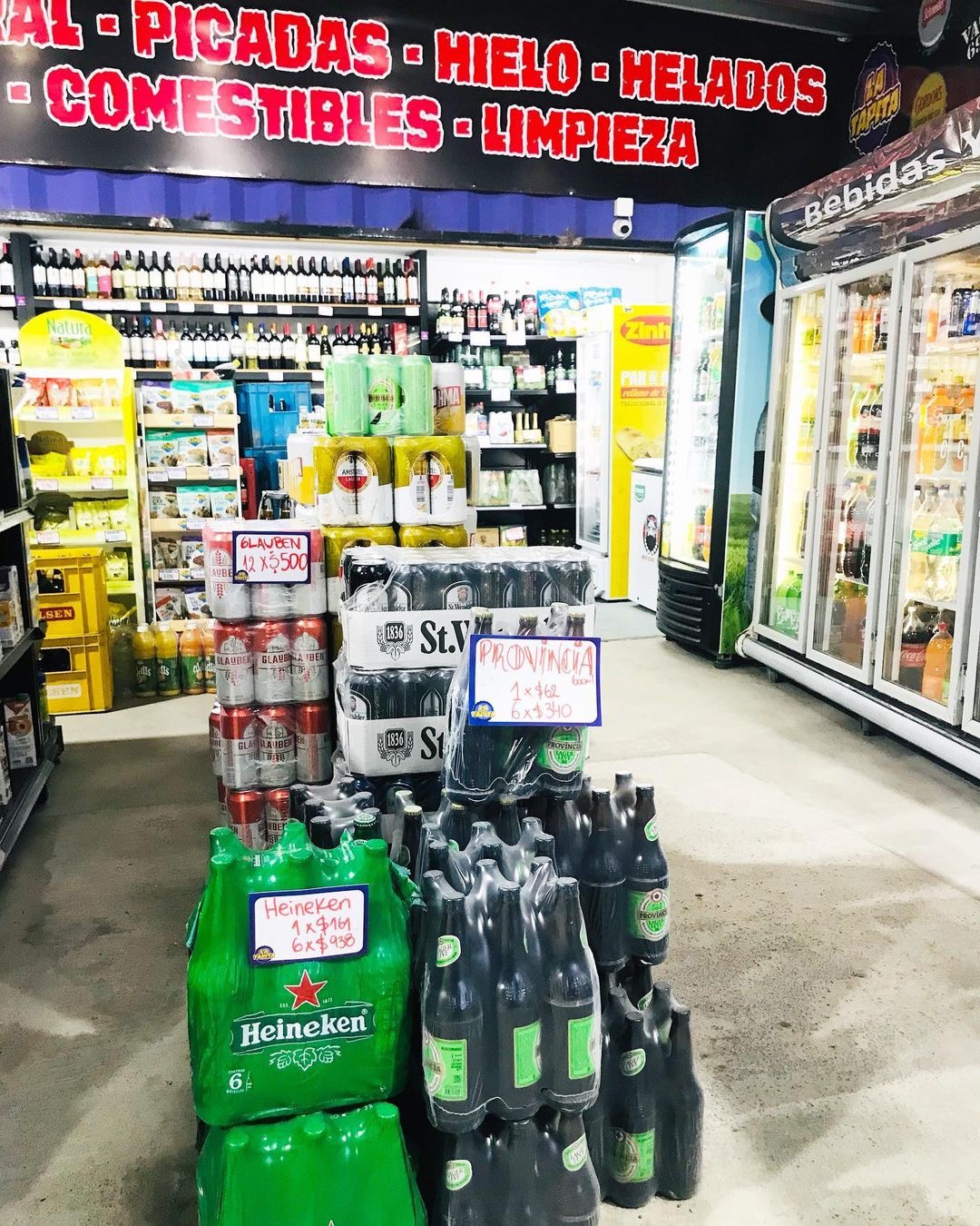 La Tapita Cervezas: varias marcas 