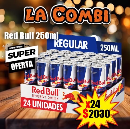 Distribuidora La Combi 3 Red Bull 