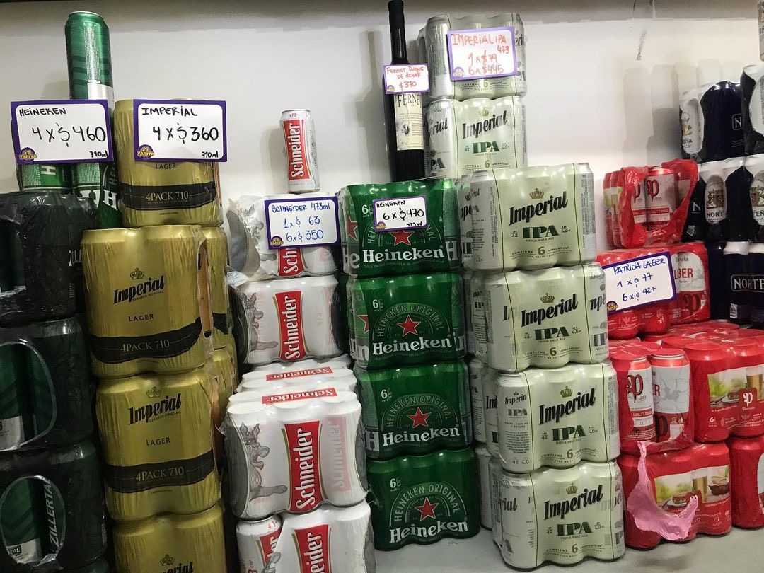 La Tapita Cervezas: varias marcas 