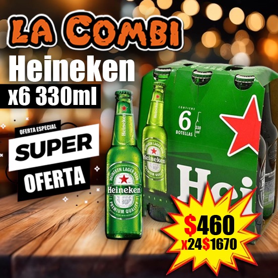 Distribuidora La Combi 3 Cerveza Heineken 