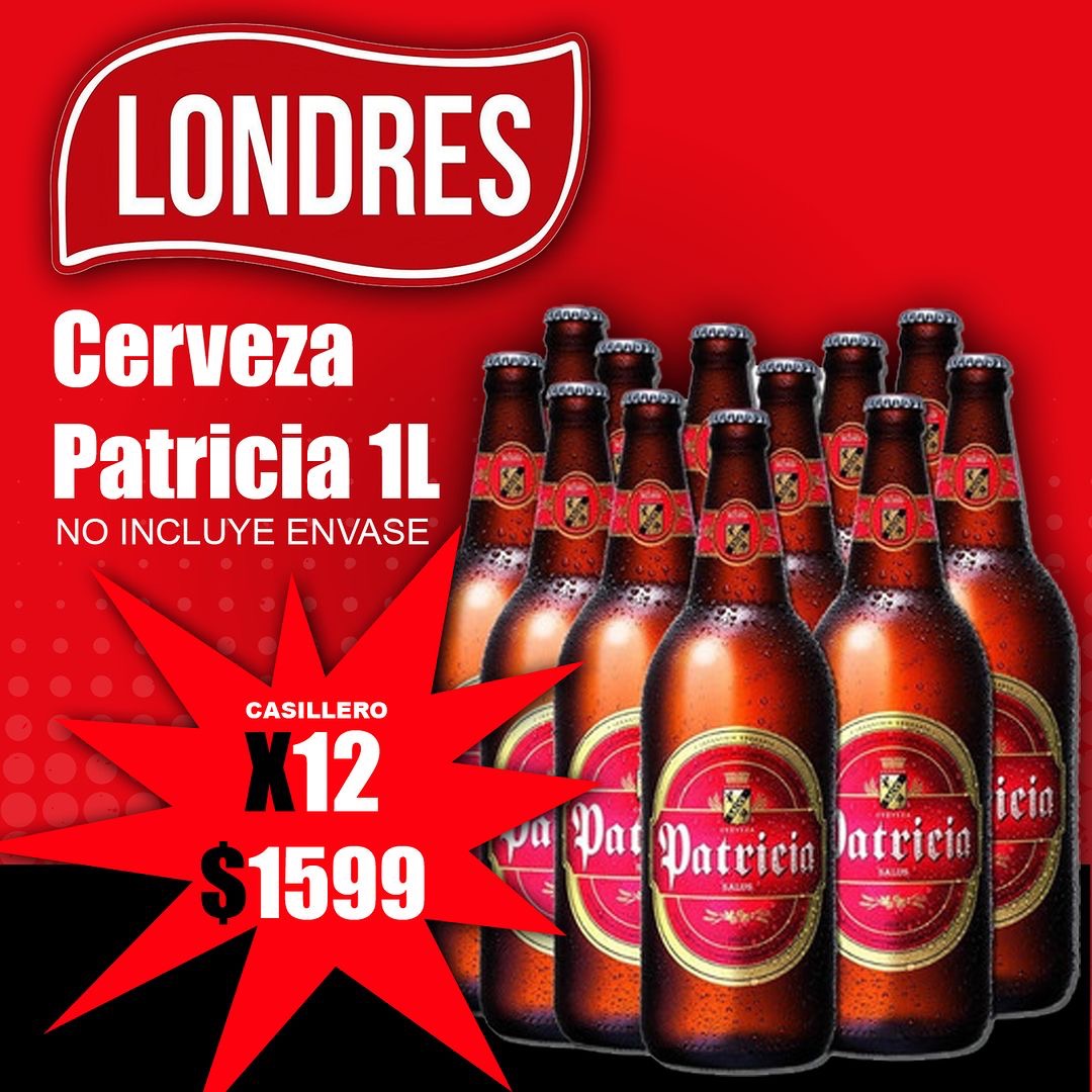 Mayorista Londres Cerveza Patricia 