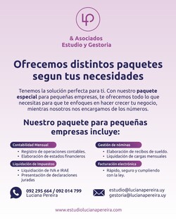 LUCIANA PEREIRA GESTORÍA 