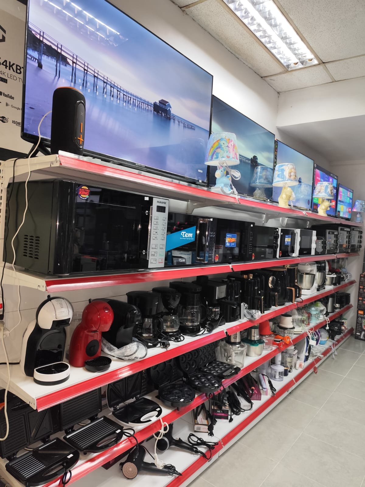 ELECTRO KING ELECTRO KING ACOLCHADOS, ASPIRADORAS, CAFETERAS, CAMPANAS COCIN