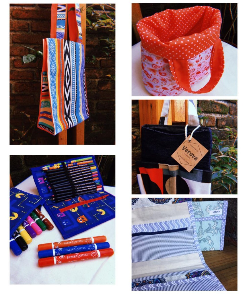 Verova Linea artesanal Accesorios hechos en la zona