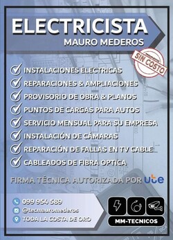 ELECTRICISTA MAURO MEDEROS 