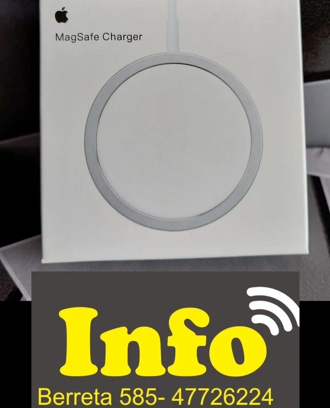 INFO Cargador magnético 