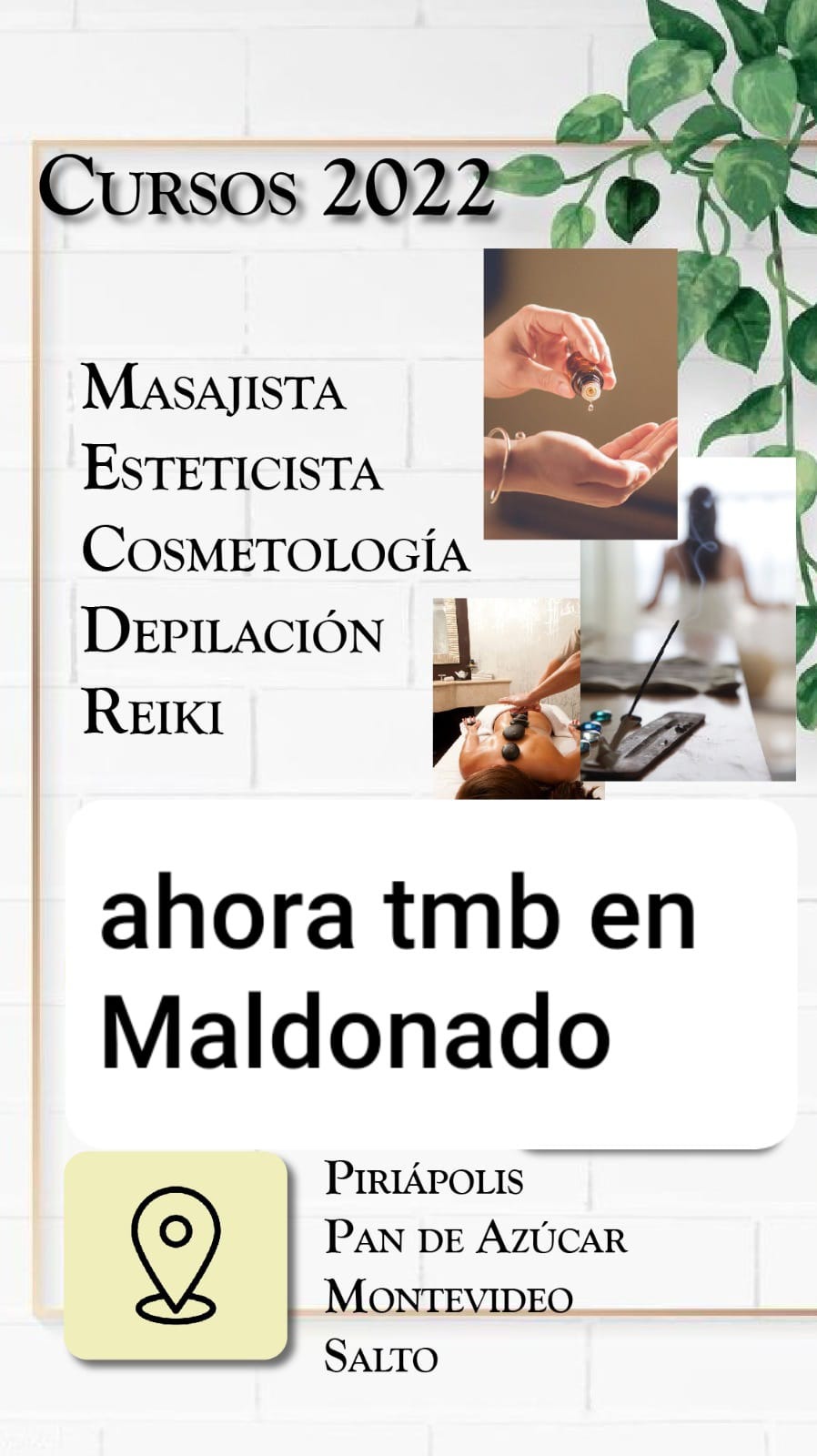 ARMONIZARTE Cursos 2022 Ahora tambien  en Piriapolis,  Pan de Azucar, Mont