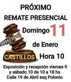 REMATES MARZANO CASTILLOS Remates Marzano Castillos