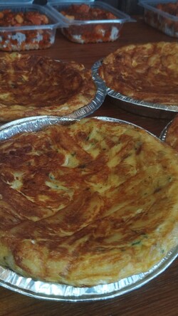 CARRITO SABOR AL PASO Tortilla de papas y cebolla