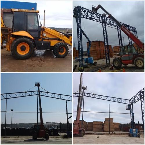 Alquiler de maquinaria BARRACA PÓRTICO