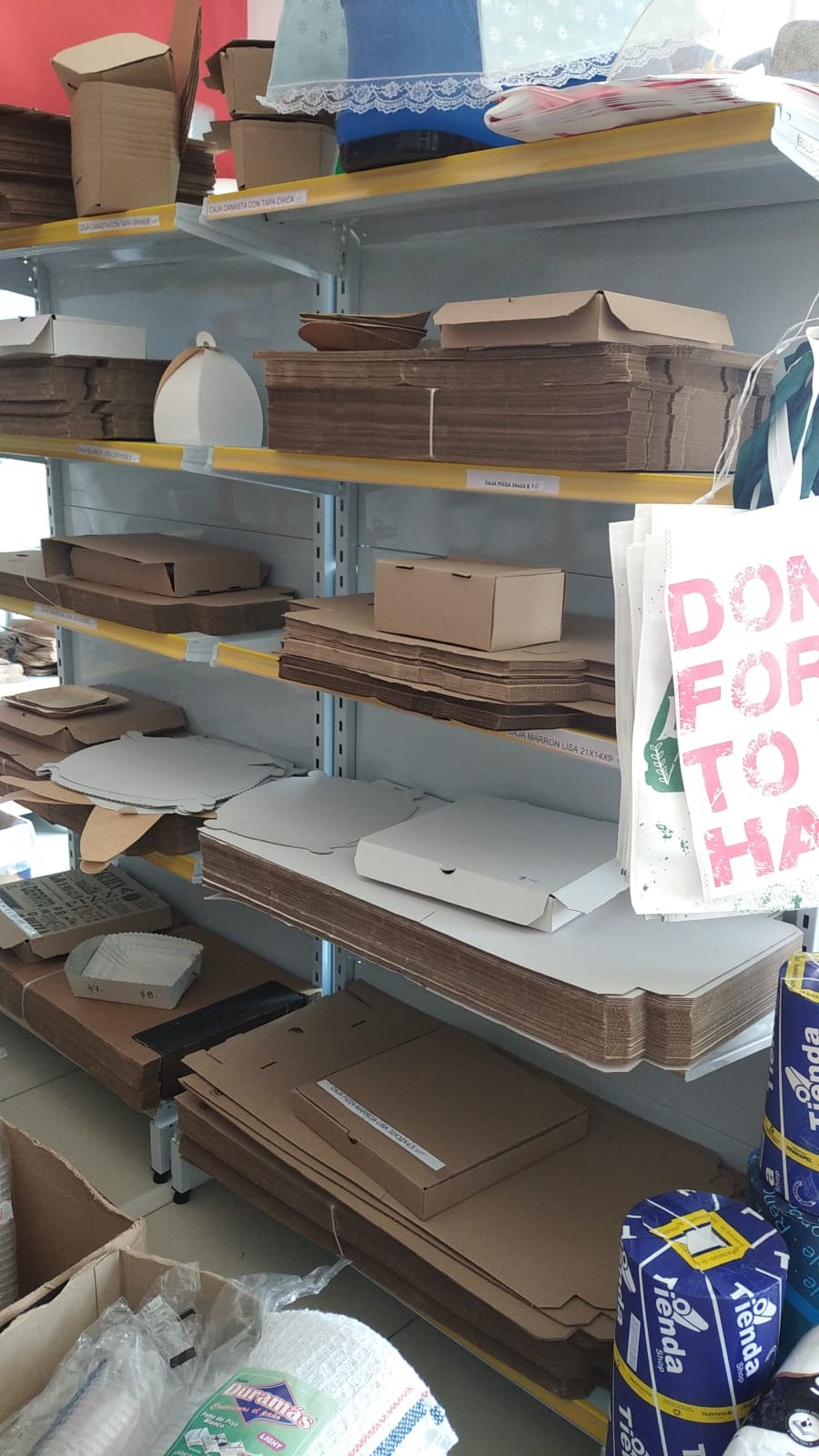 MULTIPLAS Cajas de cartòn, varios tamaños 