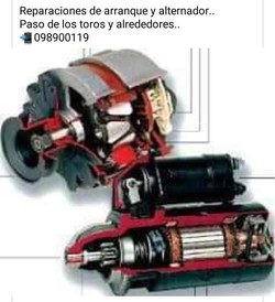 RODRIGO BENITEZ REPUESTOS Y ACCESORIOS Reparación de arranque y alternador 