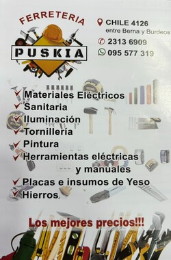 FERRETERIA PUSKIA Ferretería Puskia