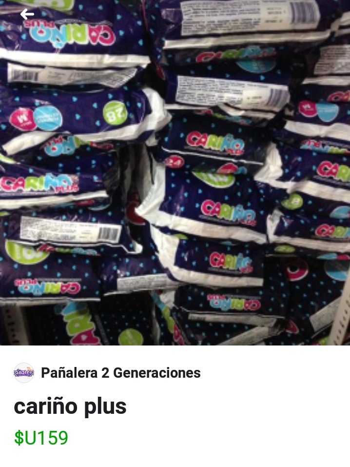 PAÑALERA 2 GENERACIONES  