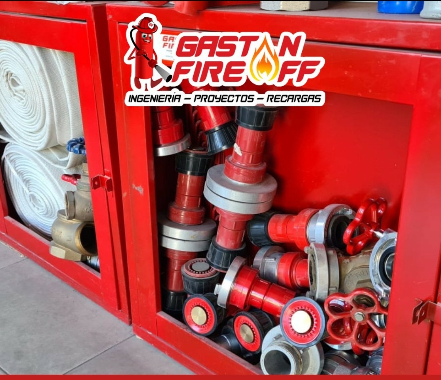 GASTON FIRE OFF  