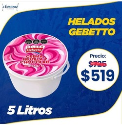 EL ESQUIMAL TIENDA DE CONGELADOS helados gebetto
