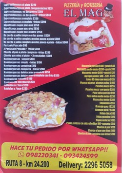 PIZZERÍA EL MAGO Y ROTISERIA PIZZERIA Y ROTISERIA EN BARROS BLANCOS