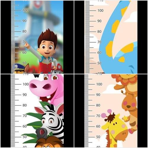 MEDIDOR DE ALTURA INFANTIL TEMATIK