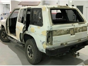 Taller de Chapa y Pintura RM Cars antes Chapa y Pintura