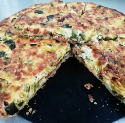 WAKANDA FOOD Tarta de zapallitos