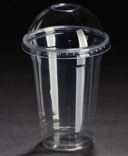 DESCARTABLES UY Vaso de plástico descartable con tapa