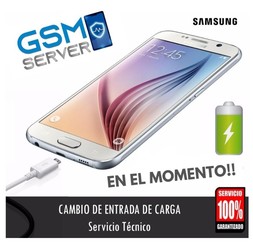 GSM SERVER Cambio de conectores de carga en el momento