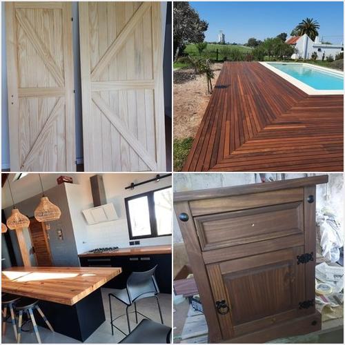 Trabajos en madera: Restauración y acabados varios. PINTURAS HUGO MARZOA