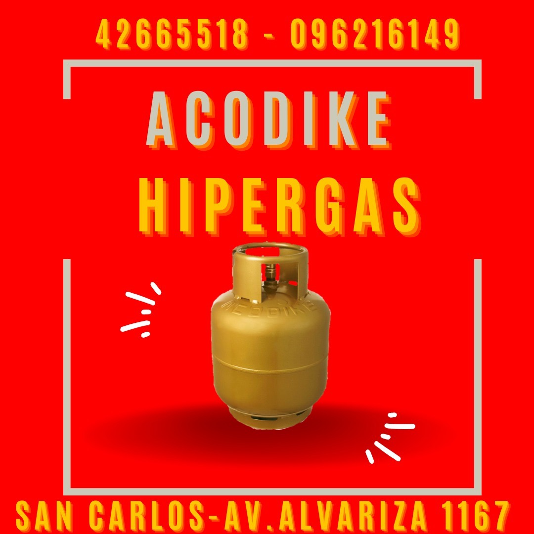 ACODIKE HIPERGAS Garrafa 13 Kg 