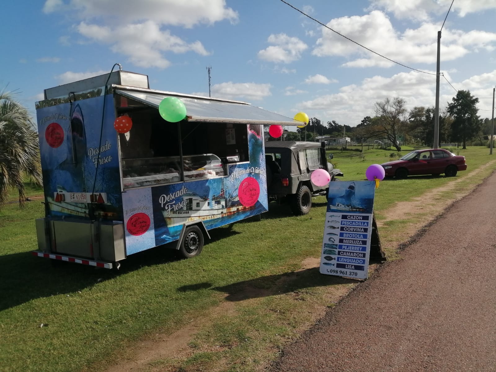 EL CARRO DE VALERIA  LUNES: de 9 a 14 hrs. Barrio Sarubbi/de 15:30 a 19