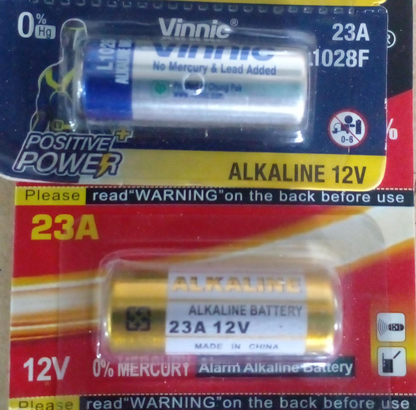 Cerrajería Avenida Pilas para controles 27A y 23A de 12 Voltios