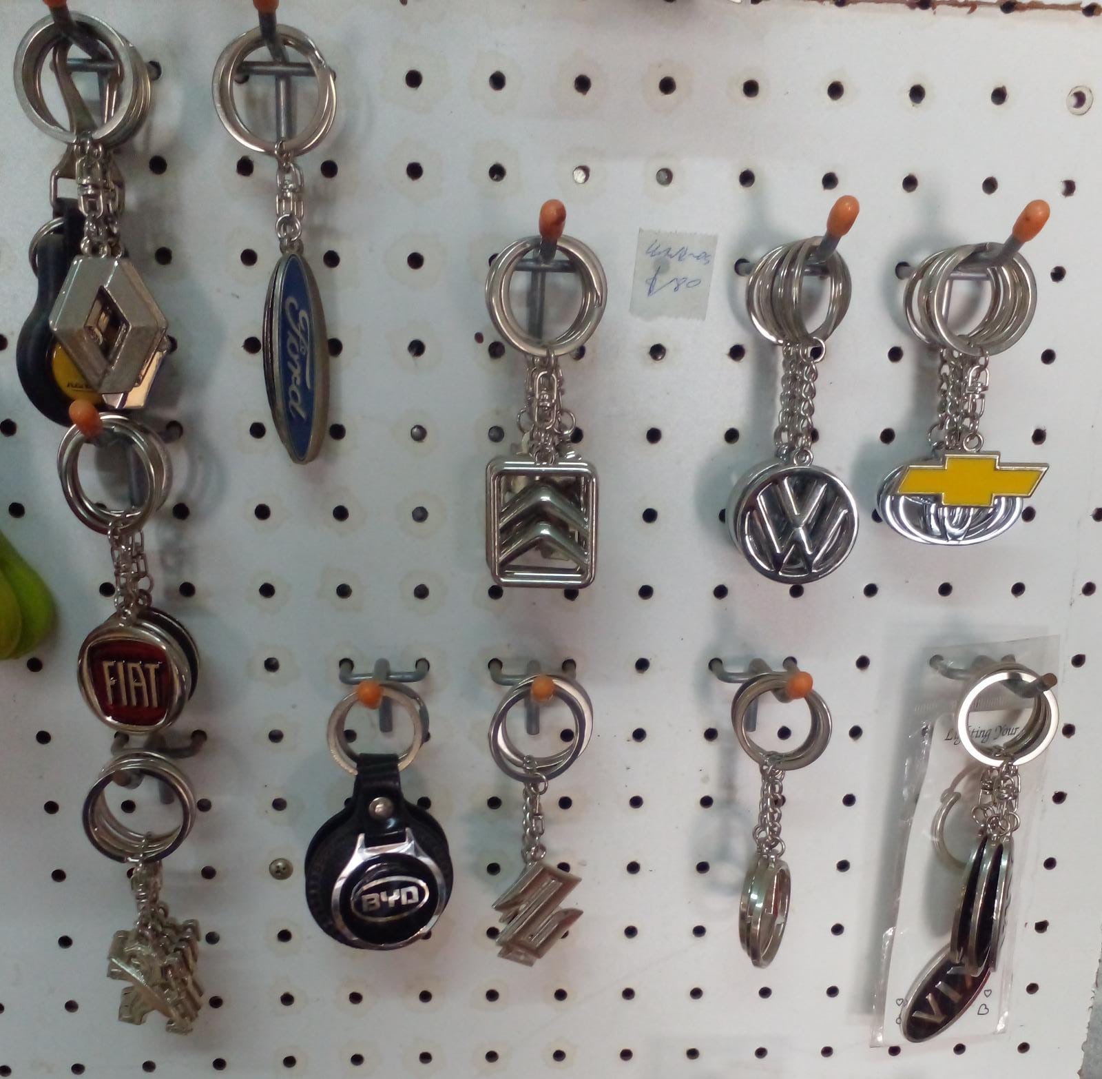 Cerrajería Avenida Llaveros de metal 