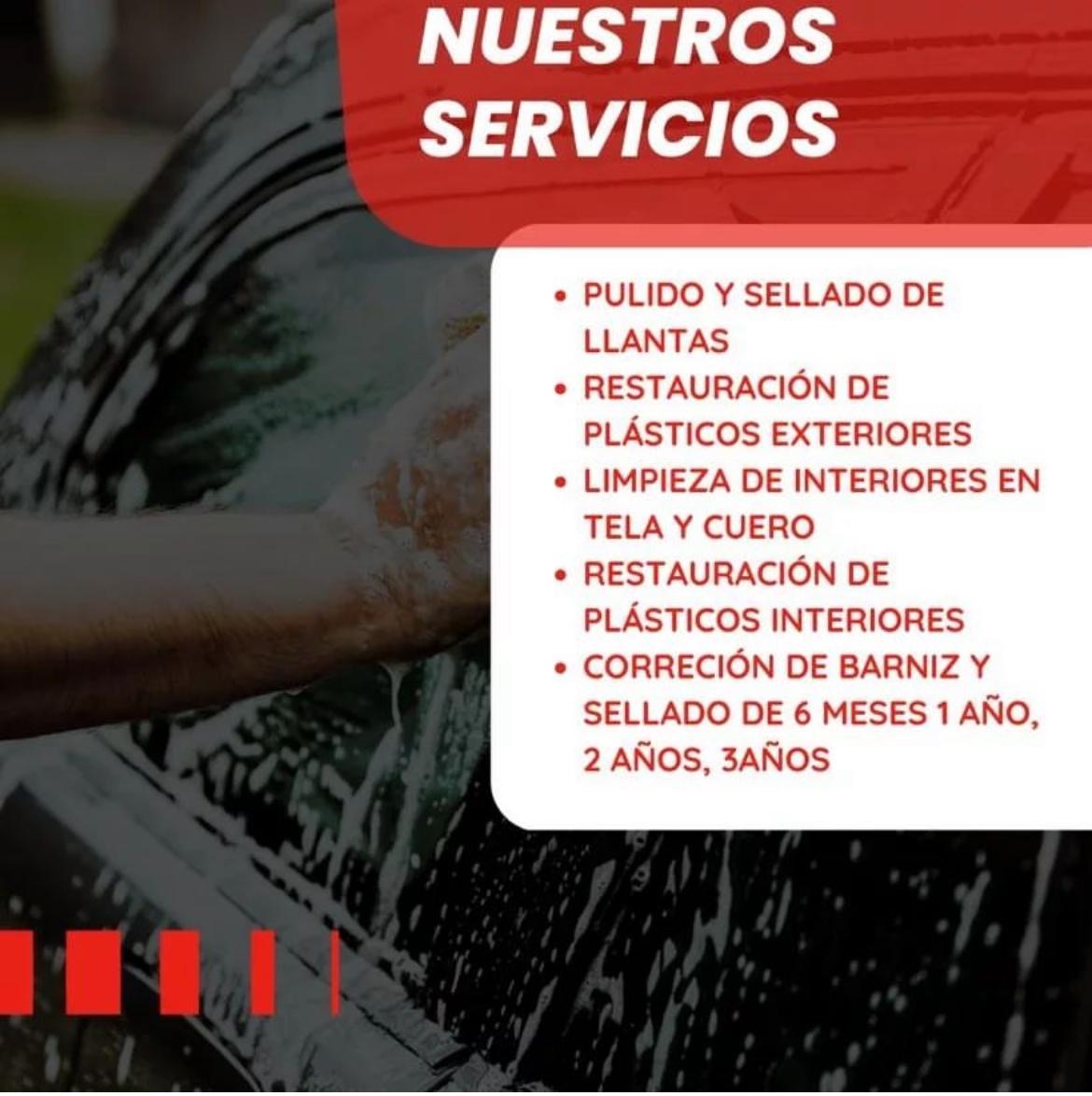 ESTACIONAMIENTO CAVIA  Pulido y sellado de llantas - Restauración de plás