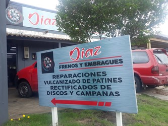 DIAZ REPUESTOS SERVICIO DE FRENOS Y EMBRAGUES 