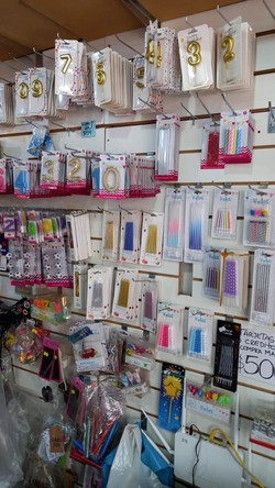 COTILLÓN ARTICOLOR Velitas, variedad