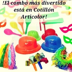 COTILLÓN ARTICOLOR Combo de cotillón para tu fiesta