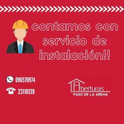 ABERTURAS PASO DE LA ARENA 