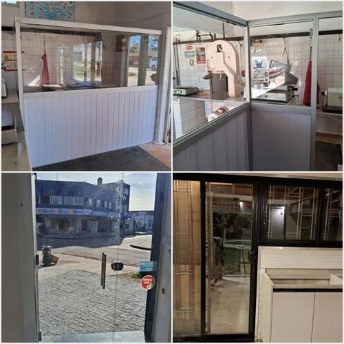 Trabajos para Locales Comerciales  EL RINCONCITO DEL VIDRIO