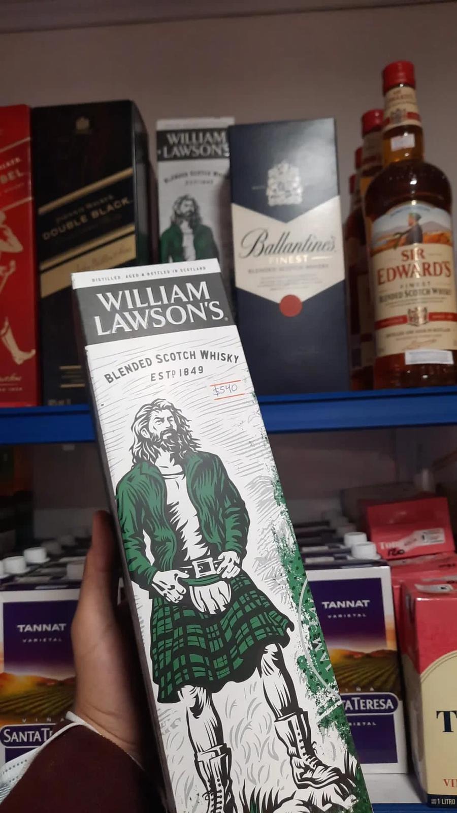 EL ALMACÉN Whisky William Lawson 