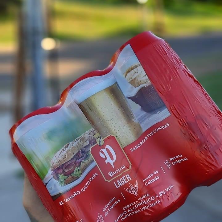 EL ALMACÉN Cerveza Patricia latas 