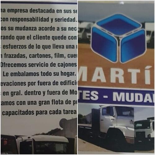 lo que hacemos MARTIN FLETES Y MUDANZAS