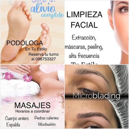 ESTÉTICA FACIAL Y CORPORAL  PELUQUERIA TU ESTILO