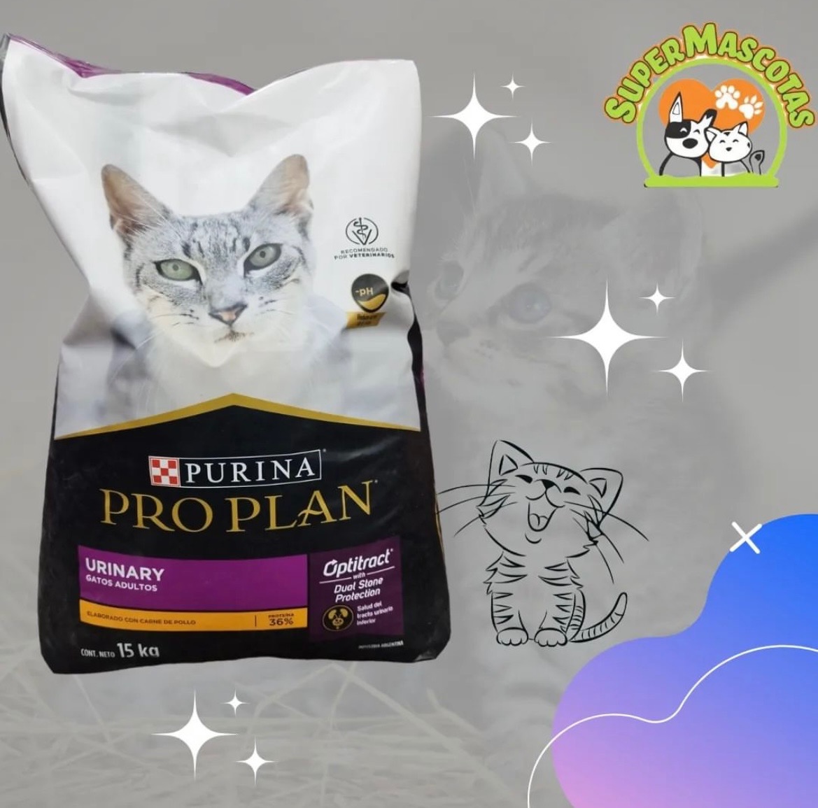 Super Mascotas Ración para gatos 