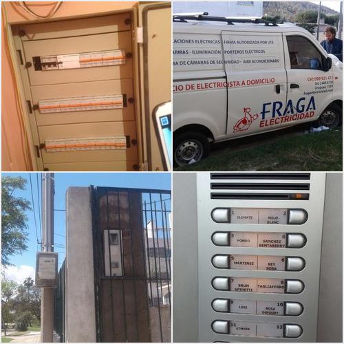 NUESTROS TRABAJOS FRAGA ELECTRICIDAD