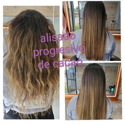 BELLA PELUQUERÍA Alisado progresivo de cacao.