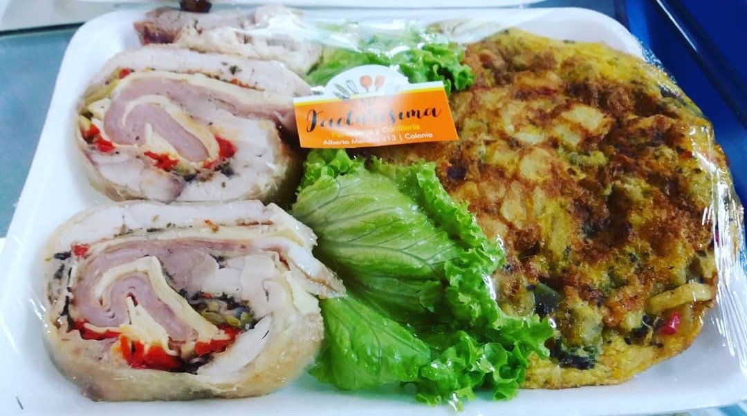 PANADERÍA FACTURISIMA Pollo arrollado con tortilla 